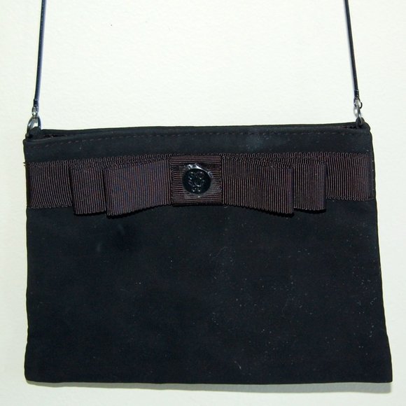 GUERLAIN Black fabric luxury CROSS BODY BAG - Picture 3 of 6